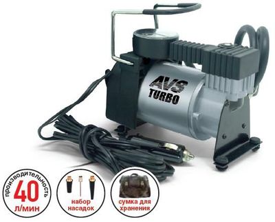 Компрессор автомобильный AVS KA580 (40 л/мин)