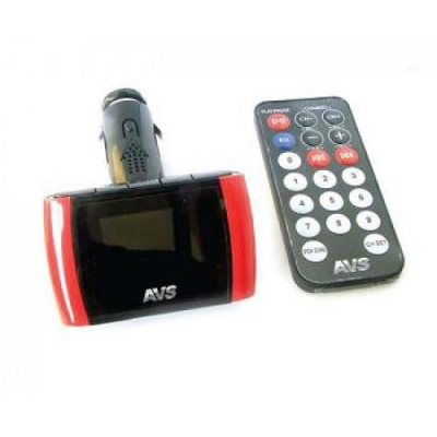 MP3 плеер + FM трансмиттер с дисплеем и пультом AVS F-708А в Тюмени