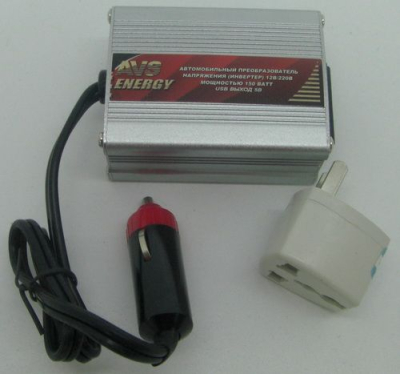 Автомобильный инвертор 12/220V IN-150W купить в Тюмени