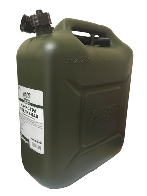 Канистра топливная пластик.20л.(тёмн.зелён.)AVS TPK-Z 20 купить в Тюмени