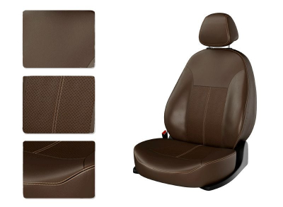 HYUNDAI "SOLARIS SD разд" коричневый/коричневый/бежевый (21118771)