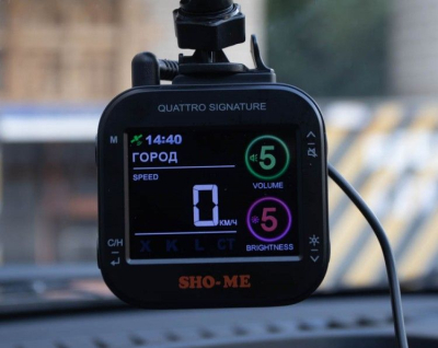 Радар-детектор Sho-me Quattro Signature