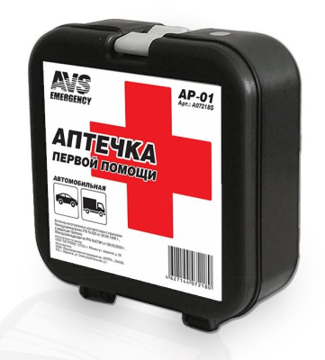Аптечка автомобильная (по приказу) AVS AP-01 купить в Тюмени