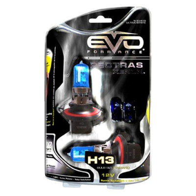 Газонаполненные лампы EVO "Spectras"/6000K/H13 комплект 2+2(T-10) шт