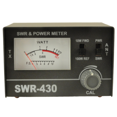 Измерительный прибор SWR-420 Мощность и КСВ (27МГц) W