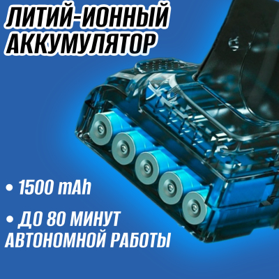 Пила аккумуляторная 6+4