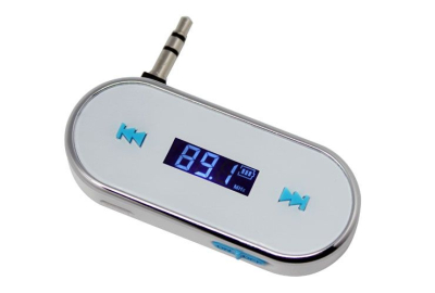 MP3 плеер + FM трансмиттер с дисплеем AVS F-316 (белый) в Тюмени